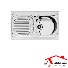 سینک ظرفشویی روکار کد 115 اخوان - خانه اخوان