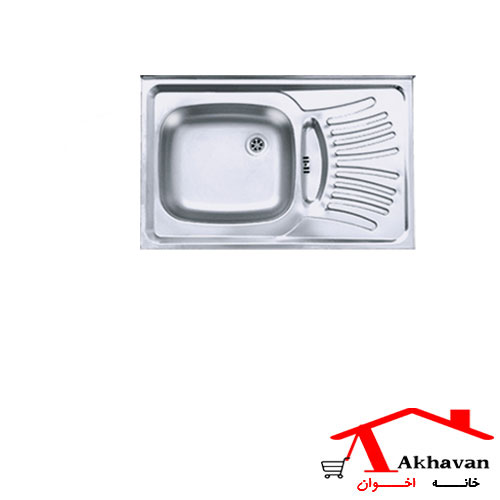 سینک ظرفشویی روکار کد 124 اخوان - خانه اخوان