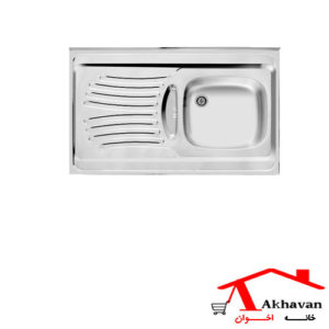 سینک ظرفشویی روکار کد 125 اخوان - خانه اخوان