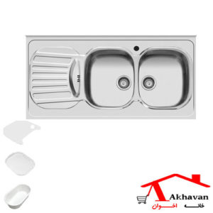 سینک ظرفشویی روکار کد 35 اخوان - خانه اخوان