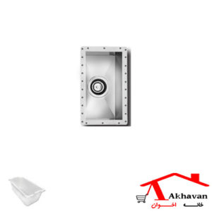 سینک ظرفشویی زیر کورینی کد 405 اخوان - خانه اخوان