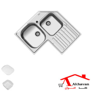 سینک ظرفشویی توکار کد 69 اخوان - خانه اخوان