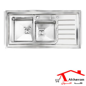 سینک ظرفشویی روکار کد 305 اخوان