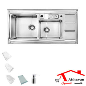 سینک ظرفشویی روکار کد 322 اخوان - خانه اخوان