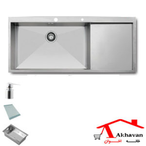 سینک ظرفشویی توکار کد 330 اخوان - خانه اخوان