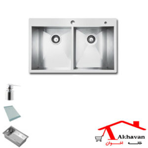 سینک ظرفشویی توکار کد 334 اخوان - خانه اخوان