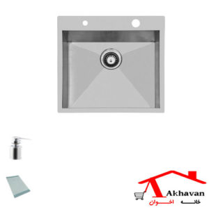 سینک ظرفشویی توکار کد 340 اخوان - خانه اخوان