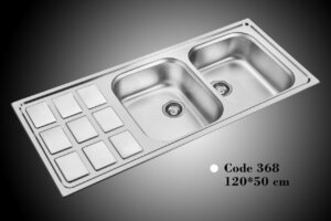 سینک ظرفشویی توکار کد 368 اخوان - خانه اخوان