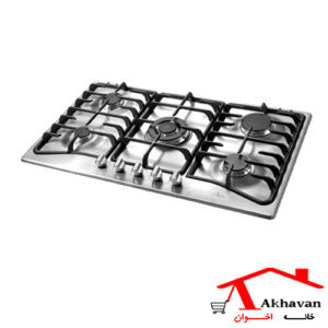 گاز رومیزی استیل 5 شعله کد G11 اخوان