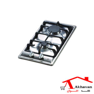 گاز رومیزی استیل 2 شعله کد G55 اخوان