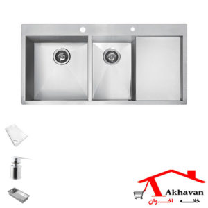 سینک ظرفشویی توکار کد 354 اخوان