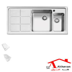 سینک ظرفشویی توکار کد 310S اخوان - خانه اخوان