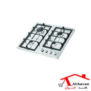 گاز رومیزی استیل 4 شعله کد V27 اخوان