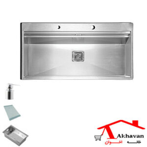 سینک ظرفشویی توکار کد 356 اخوان