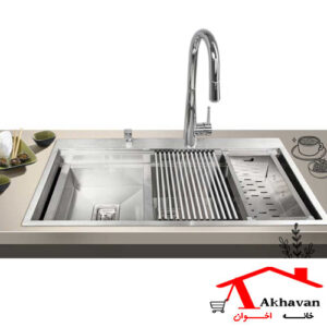 سینک ظرفشویی توکار کد 355 اخوان