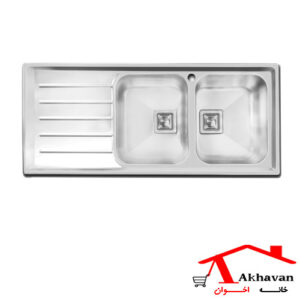 سینک ظرفشویی توکار کد 506S اخوان