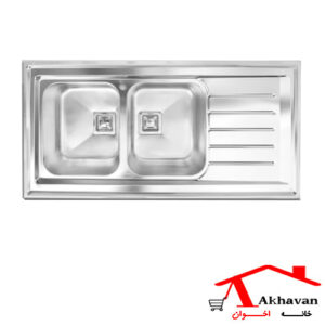 سینک ظرفشویی روکار کد 507S اخوان