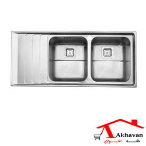 سینک ظرفشویی توکار کد 508S اخوان