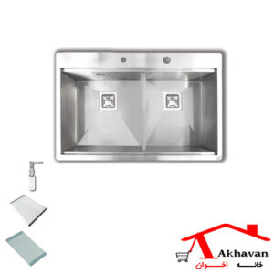 سینک ظرفشویی توکار کد 333 اخوان