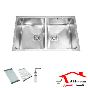 سینک ظرفشویی زیر کورینی کد 412 اخوان